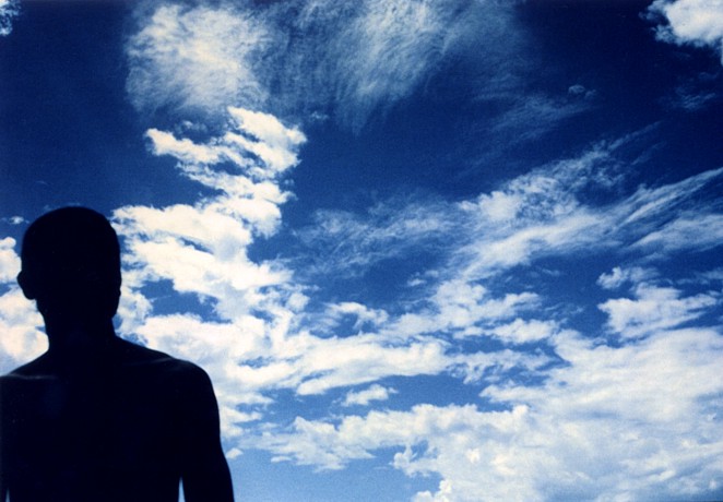silhouette man