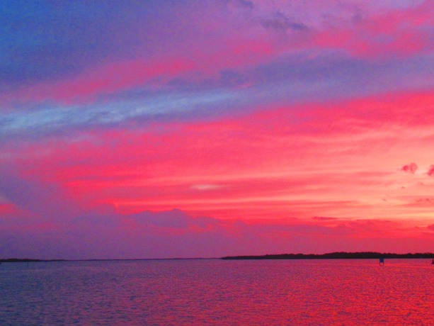 Sonnenuntergang Rio Lagartos